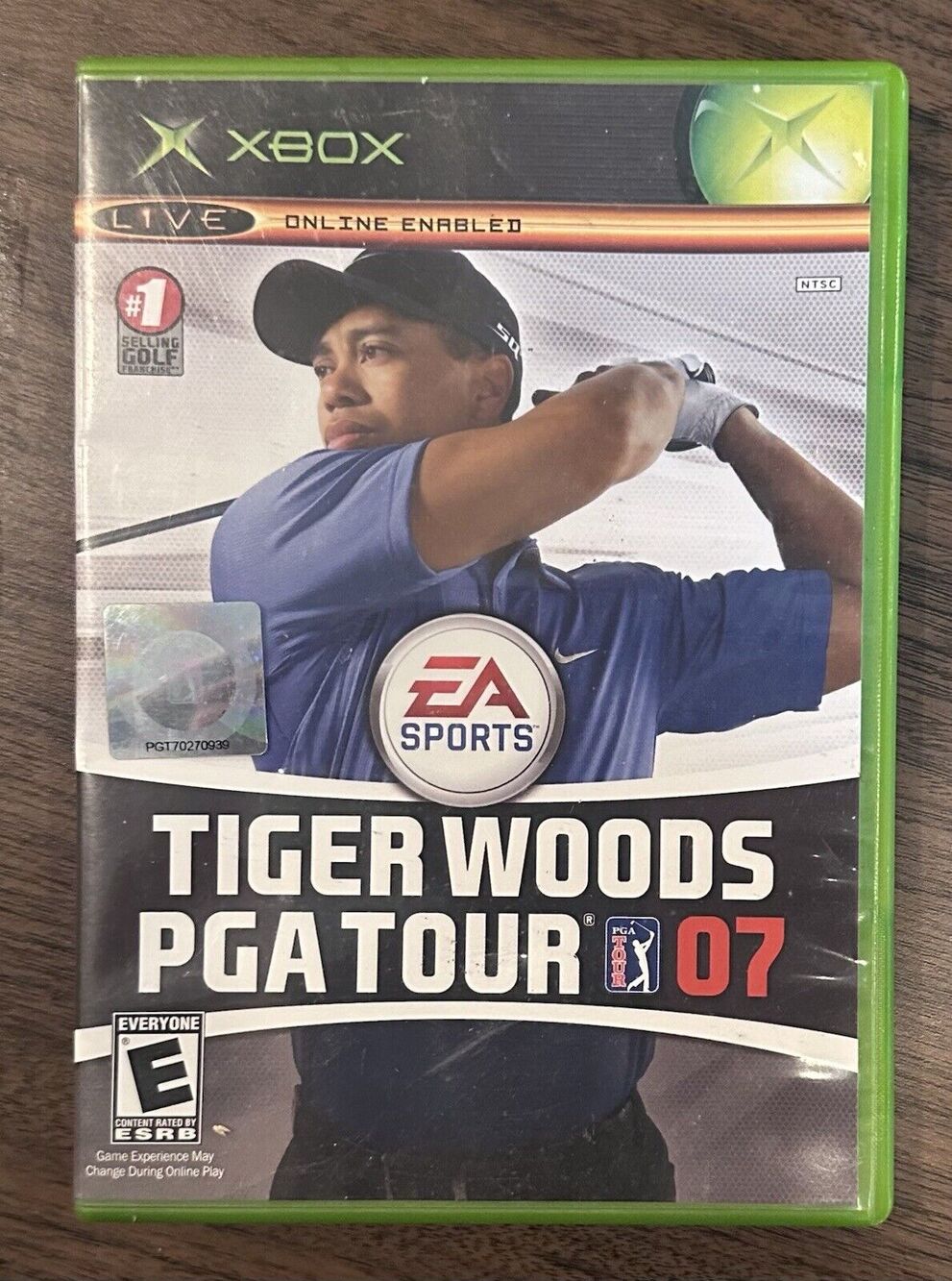 Tiger Woods PGA Tour 07 (Original Xbox, 2006) CIB Tested